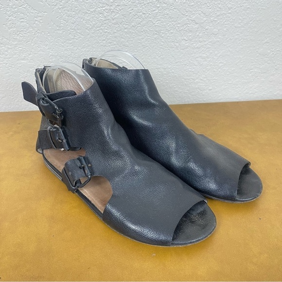 Marsell Shoes - Marsell Black Leather Sandal Size EU 38 Women